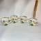 4 pc Noritake Cup Set with Pretty Floral Design - Conservatory
