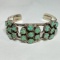 Vintage Native American Turquoise Cuff Bracelet