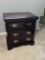 3 Drawer Wooden Night Stand