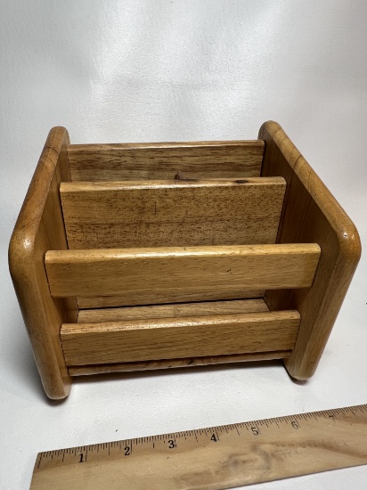 Wooden Desk Organizer