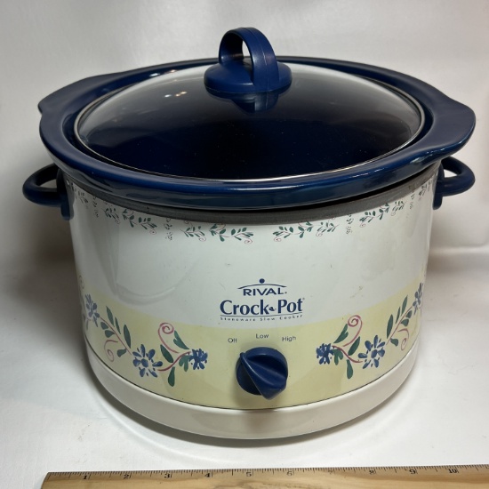 Rival Crock-Pot Stoneware Slow Cooker Model 3045