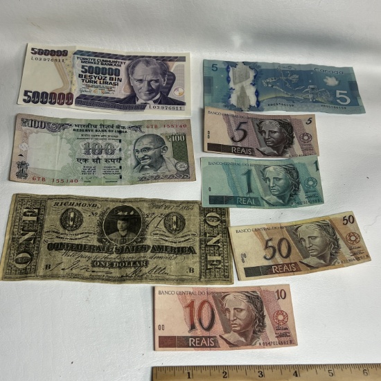Lot of Various Foreign Money