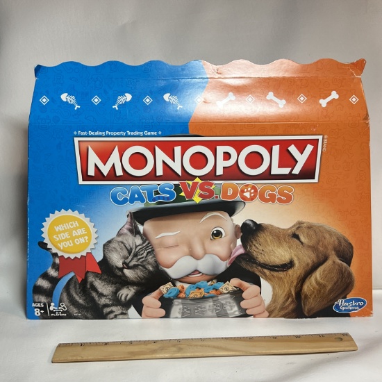 Monopoly Cats vs. Dogs Game