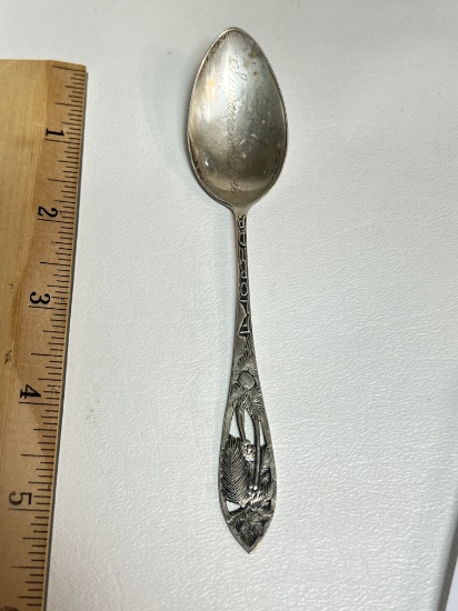 Vintage Sterling Silver Souvenir Spoon