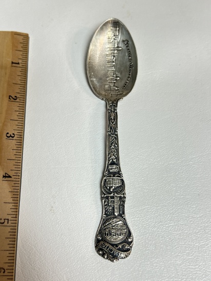 Vintage Sterling Silver Syracuse Souvenir Spoon