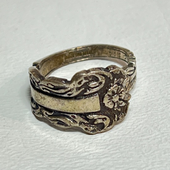 Sterling Spoon Ring