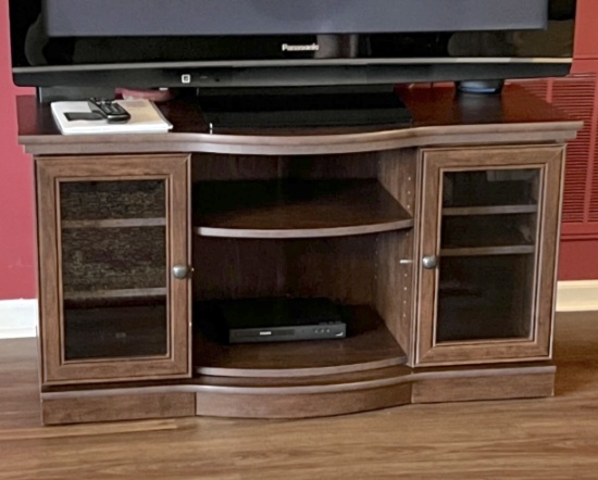 Television Stand with Two Side Cabinets