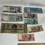 Lot of Various Foreign Money