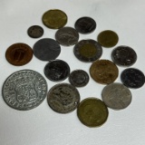Lot of Various Foreign Coins