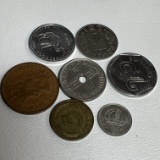 Lot of Various Foreign Coins