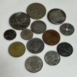 Lot of Various Foreign Coins