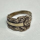 Sterling Spoon Ring