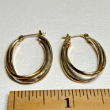 14K Gold Hoop Earrings
