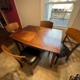 Beautiful Wooden 5 Pc Dining Set