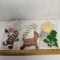 Lot of 6 Faux Cookie Plate Decorations