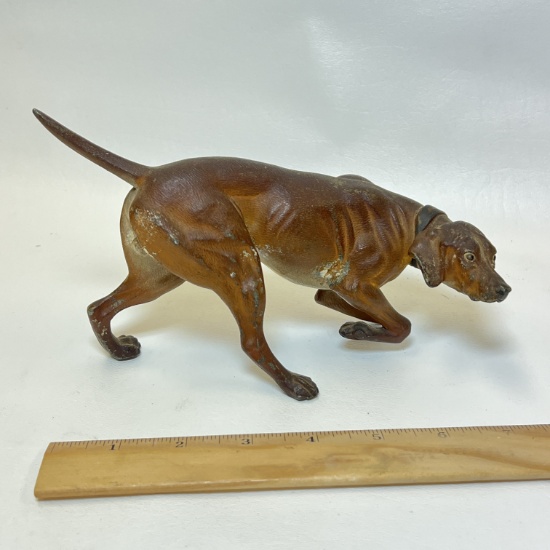 Vintage Metal Dog Figurine