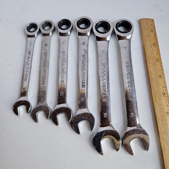 Set of Hyper Tough Ratchet Wrenches