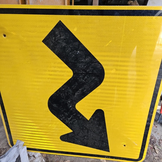 Reflective Road Sign