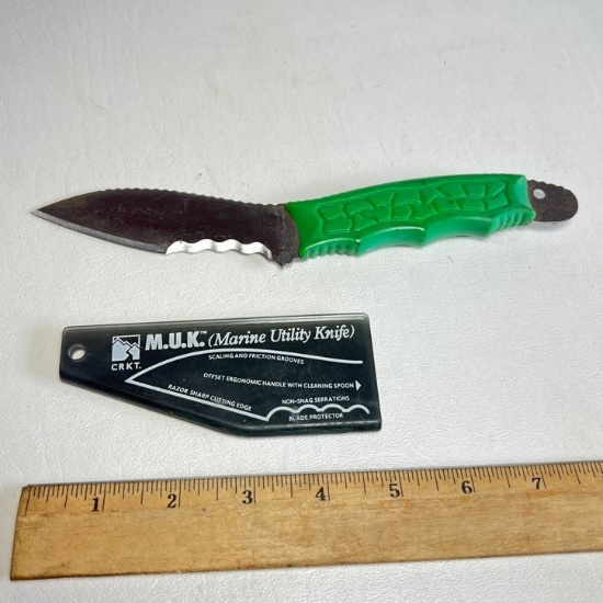 Marine Utility Knife with Cover