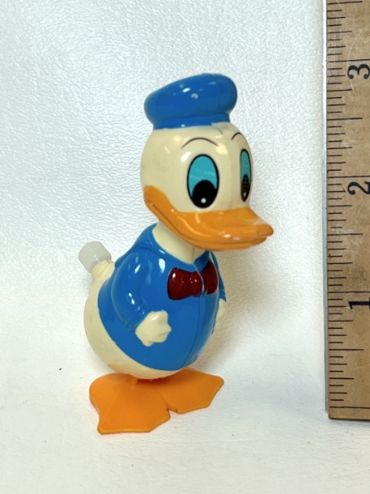 Early Walt Disney’s Donald Duck Wind-up Waddling Figurine by Tomy - Works