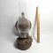 Vintage Oil Lamp with Wall Hanging Deflector