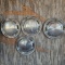Set of 4 Ford Pinto Hubcaps