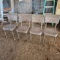 Set of 4 Vintage Vinyl Covered Chairs