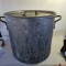 Large Military Field Pot Marked US EACO 1945 with Lid