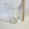 Heavy Glass Pitcher
