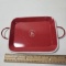 J.C & Rollie Enamel Tray with Farmer’s Market and Cherry Design