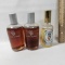 Lot of 2 Claire Burke Sheer Vanilla Simmering Oil and 1 Caswell & Massey Sandalwood Spray