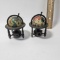 Lot of 2 Vintage Globe Pencil Sharpeners