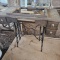 Sewing Machine Cabinet with Cast Iron Base