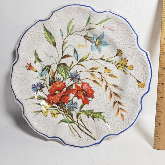 Lami Italy Scalloped Edge Melamine Plate