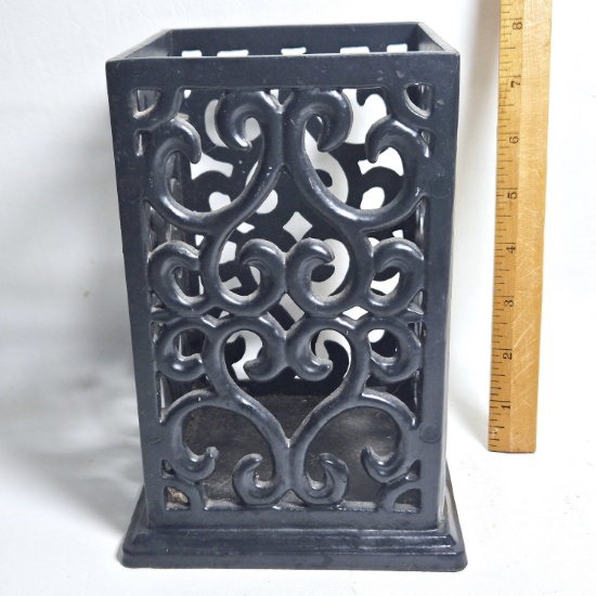 Cast Iron Utensil Holder