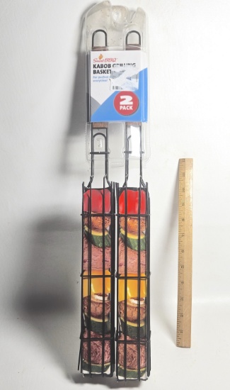 Smart BBQ Kabob Grilling Baskets