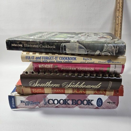Lot of Assorted Cookbooks
