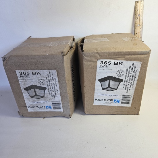 Lot of 2 New Light Fixtures