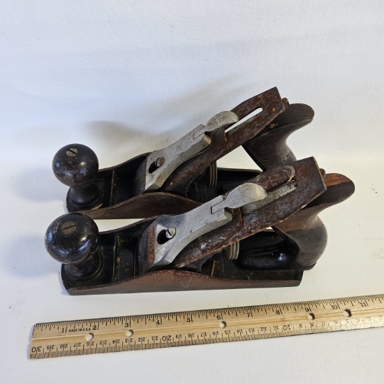Lot of 2 Vintage Wood Planes