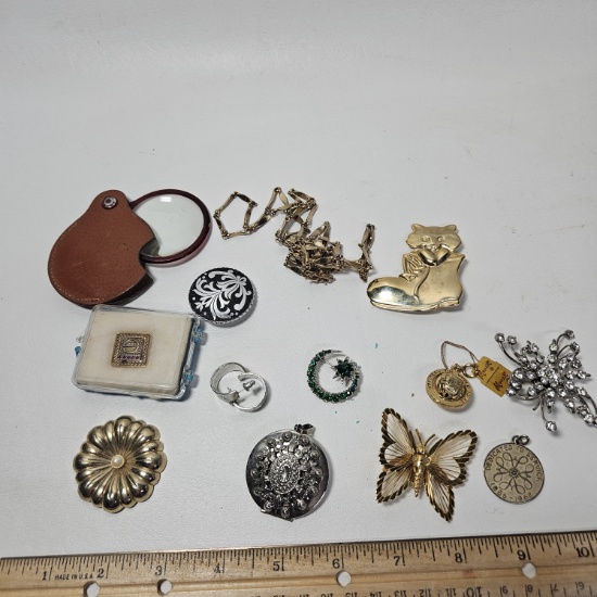 Vintage Jewelry and Eyeglass