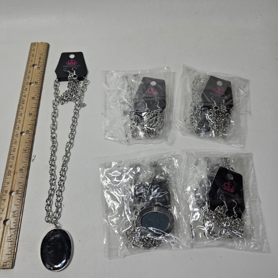 Lot of 5 Paparazzi Light as Heir Necklaces - New