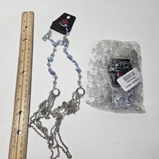 Lot of 2 Paparazzi Contemporary Cadence Necklaces - New