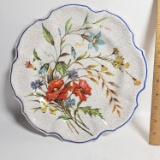 Lami Italy Scalloped Edge Melamine Plate