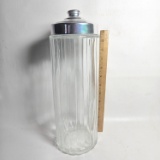 Vintage Glass Canister Jar