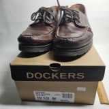 Men’s Dockers Darwin Red Brown, 10.5 Medium - Like New