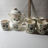 1980’s Ceramic Roses Tea Set