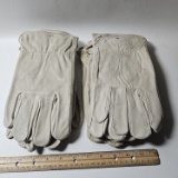 5 Pairs of Soft Leather Work Gloves