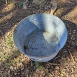 11.5 Gallon Galvanized Wash Tub