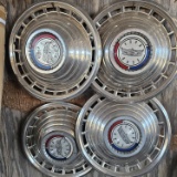 Set of 4 Ford Galaxie 500 Hubcaps