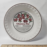 Vintage Cherry Pie Plate